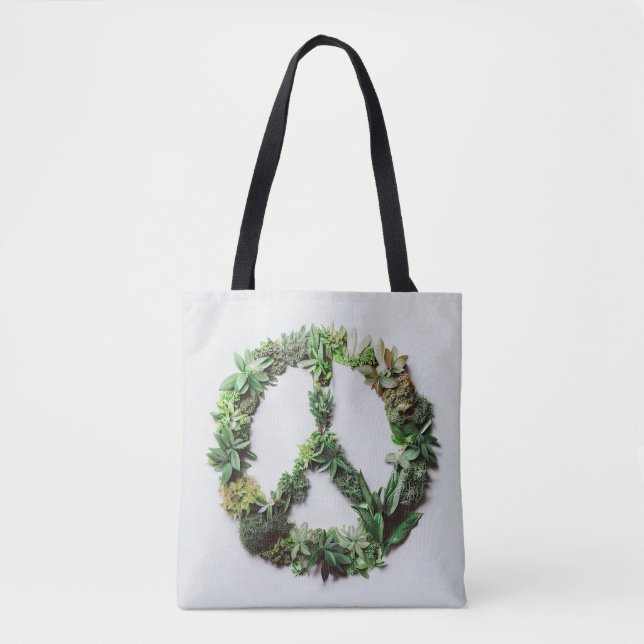Grönt Peace Tygkasse (Framsida)