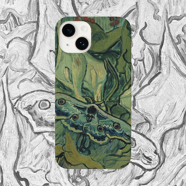 Grönt Peacock (Emperor) Moth av Vincent van Gogh (Skapare uppladdad)
