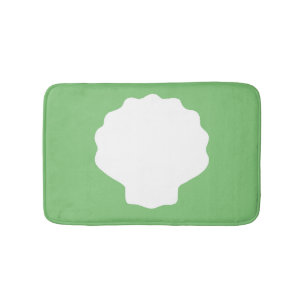 Grönt Pearl Bath Mat Badrumsmatta