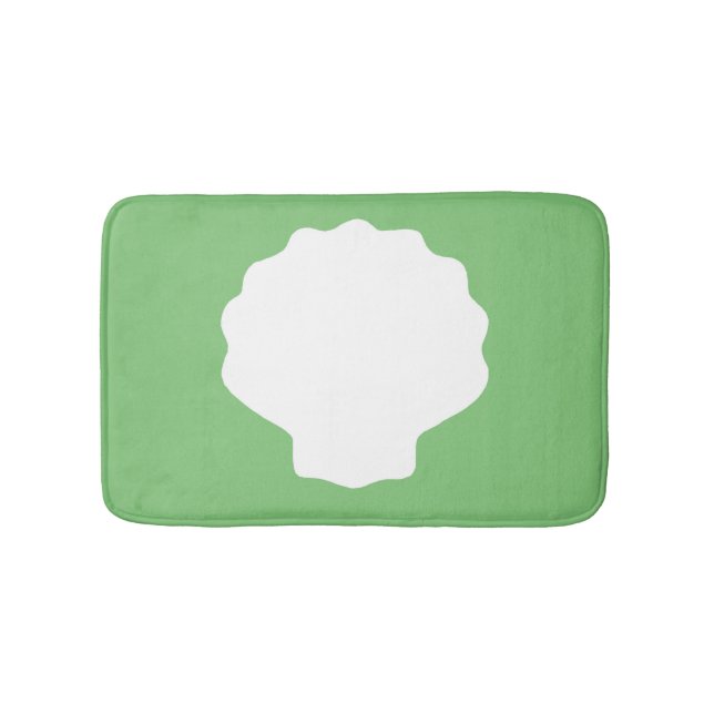 Grönt Pearl Bath Mat Badrumsmatta (Framsidan)