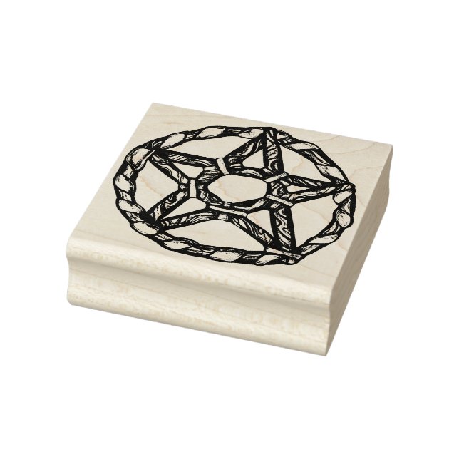 Grönt Pentagram Noggrannhet Stämpel (Stämpel)