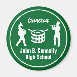 Grönt - Personlig för marschering i högskolan Magnet