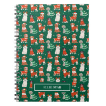 Grönt Personlig Hundar-julafton