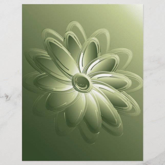 grönt petals (Framsida)
