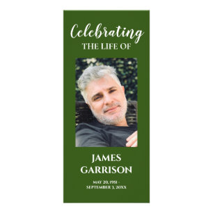 Grönt Photo Firande of Life Memorial Program