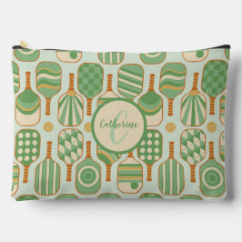 Grönt Pickleball Paddels med Monogram