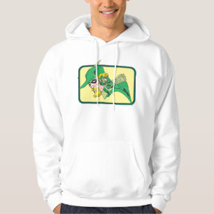 Grönt Pil huvud Hoodie