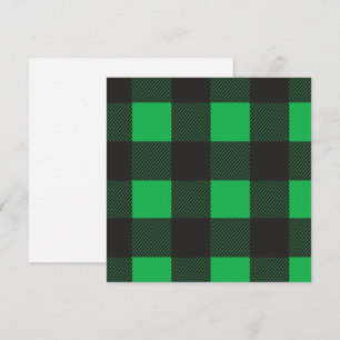 Grönt plaid mönster