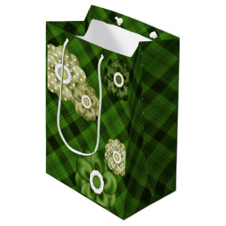 GRÖNT PLAID MÖNSTER MED GRÖNT FLÖDEN