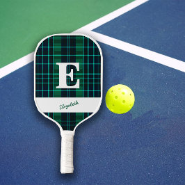 Grönt Plaid Roligt Sporty Anpassningsbar Monogram 