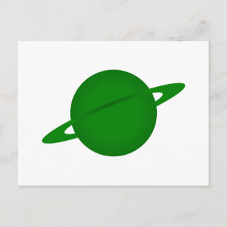 Grönt Planet Vykort