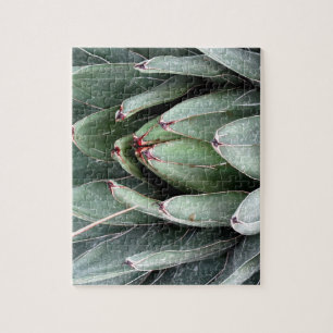 Grönt Plant Photo Puzzle med Gift Box Pussel