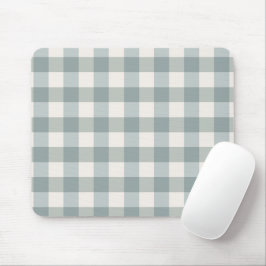 Grönt Play Gingham Land Farmhouse Simple Musmatta