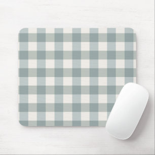 Grönt Play Gingham Land Farmhouse Simple Musmatta