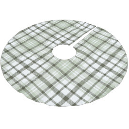 Grönt Play Julgran Base Cover Up. Julgransmatta Borstad Polyester