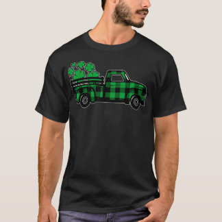 Grönt Play Lastbil Shamrock St patricks day Manar T Shirt