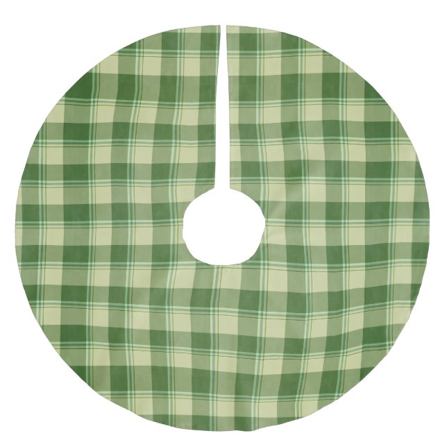 Grönt Play Saint patrick's day Julgransmatta Borstad Polyester (Framsidan)