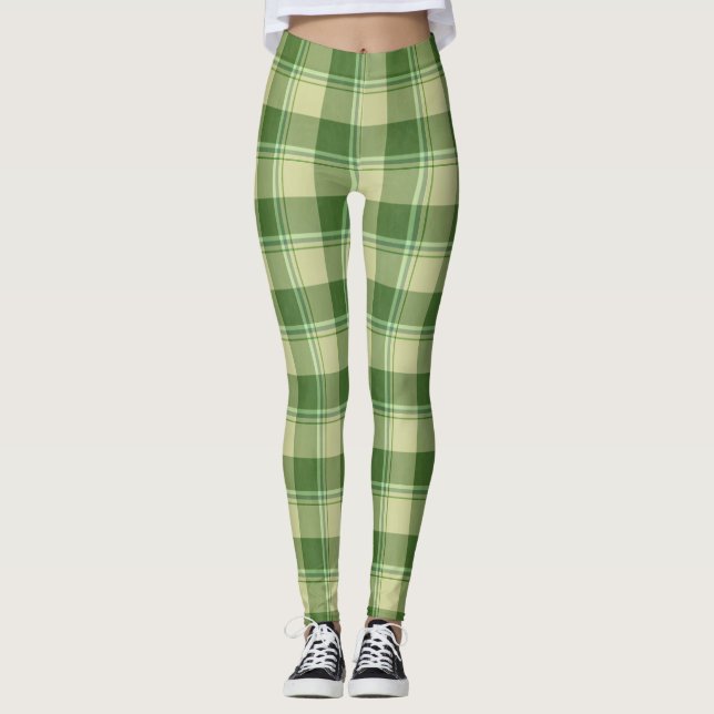 Grönt Play Saint patrick's day Leggings (Framsida)