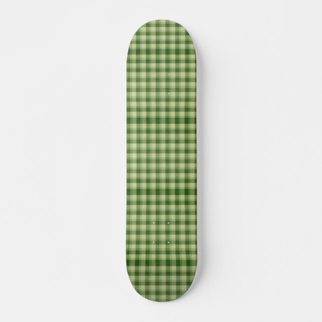 Grönt Play Saint patrick's day Mini Skateboard Bräda 18,5 Cm (Framsida)