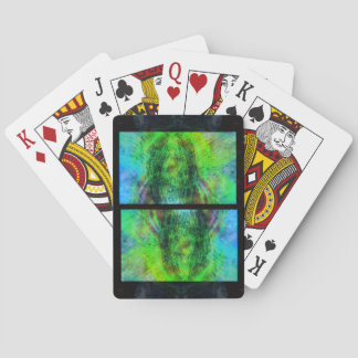 Grönt poker deluxe-däck casinokort