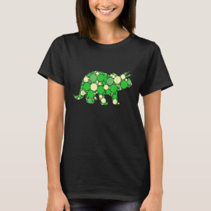Grönt Polka Dot T Rex Dinosaur tshirt Internationa Shirt