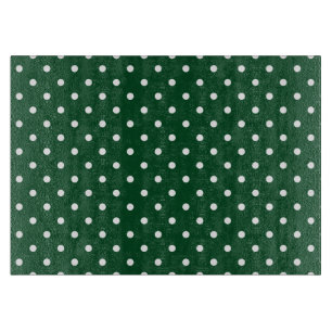 Grönt Polka dots
