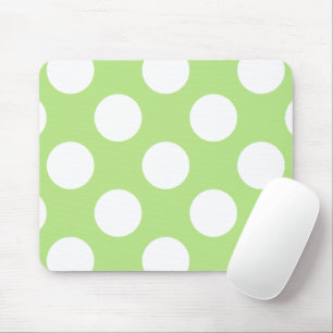 Grönt Polka dots, Polka Dot Mönster, Dit, Dit Musmatta