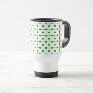 Grönt Polka dots, Polka Dot Mönster, Dit, Dit Resemugg