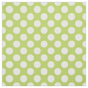 Grönt Polka dots, Polka Dot Mönster, Dit, Dit Tyg
