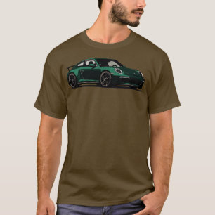 Grönt Porsche T Shirt