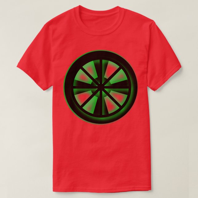 Grönt Portal T Shirt (Design framsida)