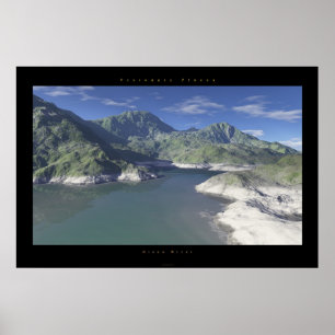 grönt poster