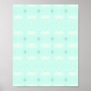 grönt poster