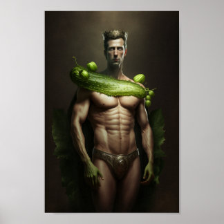 Grönt Prince Poster