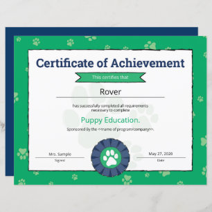 Grönt Puppy Program Pet Obedience School Pre Puppy