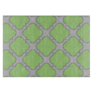 Grönt Quatrefoil