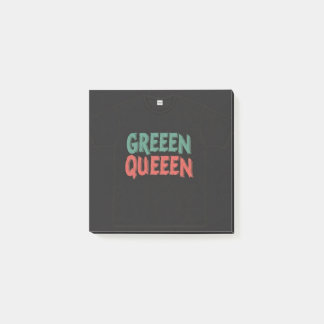 GRÖNT QUEEN POST-IT BLOCK