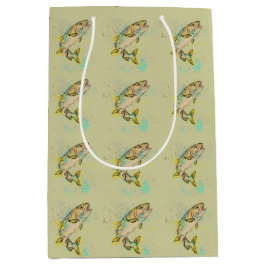 Grönt Rainbow Trout Gift Bag