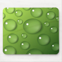 Grönt RainDrop Mönster