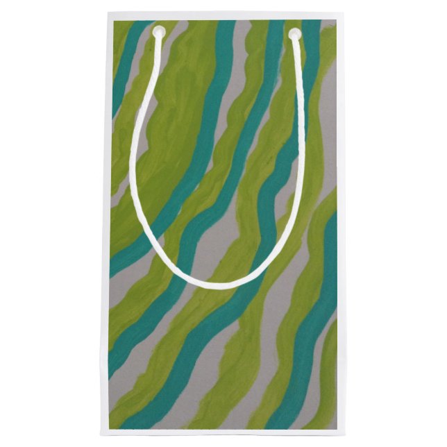 Grönt - rand gift-fack (Framsidan)