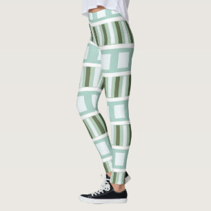Grönt Rand Leggings