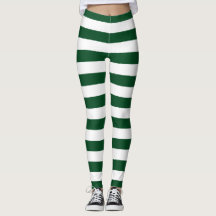 Grönt Rand Leggings