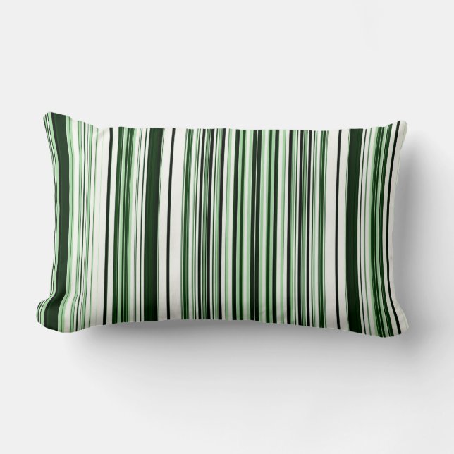 Grönt Rand Lumbalfyllning Lumbarkudde (Framsida)