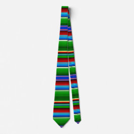 Grönt Red Blue Mexican Sarape Slips