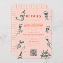 Grönt Red Hand plockade Funky Groovy Bröllop Detai