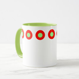 Grönt Red Polka dots jul 4 Joanne Mugg