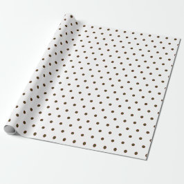 Grönt Red Polka dots Julafton Wrapping Papper Presentpapper
