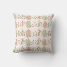 Grönt Red Retro Vintage Löv Mönster