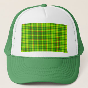 Grönt Red Tartan Checkered Play Mönster-55788 Keps