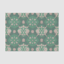 Grönt Repetition Victorian Stil Design